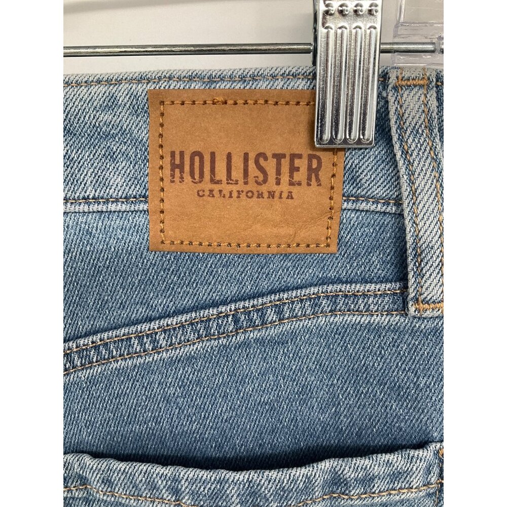 Hollister size 2R 26W NEW Ultra High-rise Dad Jeans Smiley Faces - Picture 10 of 11